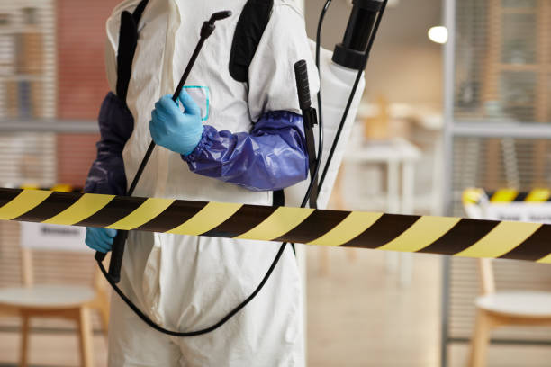 Professional Crime Scene Cleanup technician working in Camden, AR